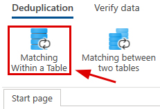 Duplicate search in a table