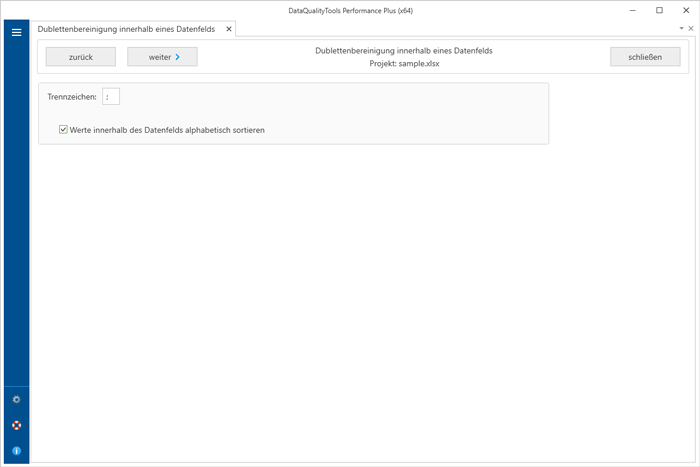 Removing duplicates within a data field